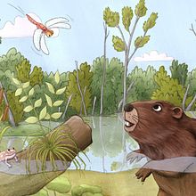 My project for course: Digital Illustration: Create a Colorful Nature Scene. Digital Illustration, and Naturalistic Illustration project by Tamara B. Krajnovic - 04.11.2024