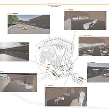 Diseño y modelado arquitectónico 3D con Revit para una la asignatura de PROYECTOS V de la ETSAB. Un proyecto de 3D, Arquitectura, Arquitectura interior, Modelado 3D, Arquitectura digital y Visualización arquitectónica de Vladislav Kakorin - 12.04.2024