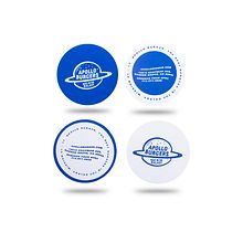 Apollo Burger Brand Identity. Br, ing, Identit, Art Direction, Packaging, Graphic Design, and Photo Retouching project by Stephanie Albino - 04.13.2024