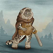 Mein Abschlussprojekt für den Kurs: Fantastische Tierillustration mit Procreate. Ilustração tradicional, Design de personagens, Desenho, Ilustração digital, Stor, telling, e Narrativa projeto de jana_werner - 12.04.2024