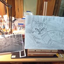 Mi proyecto del curso: Dibujo expresivo con carboncillo. Un proyecto de Bellas Artes, Dibujo, Dibujo de Retrato e Ilustración naturalista				 de Eugenia Rodríguez Moreiras - 13.04.2024