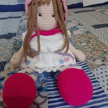 Mi proyecto del curso: Elaboración de muñecas amigurumi románticas. Un progetto di Artigianato, Design di giocattoli, Fiber Art, Uncinetto, Amigurumi e Textile Design di gloriadebaez354 - 08.04.2024