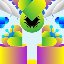 Cuarta dimensión. Un progetto di Illustrazione tradizionale, Belle arti, Graphic design e Pittura di Sema García Diseño - 14.04.2024