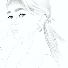 Mijn project van de cursus: Geïllustreerd portretteren met Procreate. Traditional illustration, Vector Illustration, Digital Illustration, and Portrait Drawing project by elly.robbertsen - 04.14.2024