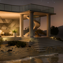 My project for course: Rendering Photorealistic 3D Scenes in Blender. 3D, Modelagem 3D, Arquitetura digital, 3D Design, e Visualização arquitetônica projeto de doylevis - 10.03.2024