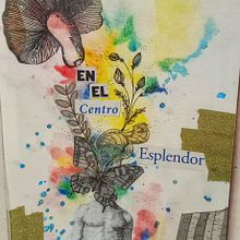Mi proyecto del curso: Cuaderno creativo: experimenta con collage, estampación y decoupage. Un proyecto de Ilustración tradicional, Collage, Papercraft y Sketchbook de Luisina Martinez - 12.04.2024