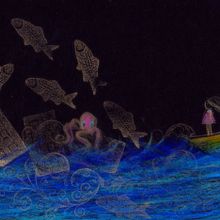 "Es tiempo para iluminar"   Ilustraciones Marinas. Een project van Traditionele illustratie van lucy Tienken Ramos - 15.04.2024