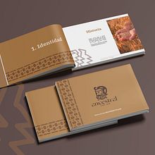 Ancestral  CAFÉ-BAR. Br, ing, Identit, and Editorial Design project by Juan Coro - 04.16.2024