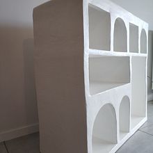 Mon projet du cours : Conception et fabrication de meubles courbes en béton. Un proyecto de Artesanía, Diseño, creación de muebles					, Diseño de interiores, Interiorismo y DIY de andrea_domingo64 - 16.04.2024