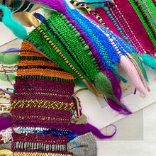 Japanese Saori Freestyle Weaving. Un progetto di Tessitura di Severine-Mia Davison - 16.04.2024