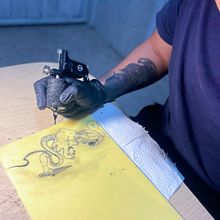 Mi proyecto del curso: Tatuaje para principiantes. Desenho de tatuagens projeto de Argenis Solís - 16.04.2024