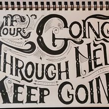 My project for course: Typography Sketchbook: Drawing Letters with Style. Lettering, Sketching, Creativit, Drawing, H, Lettering, and Sketchbook project by Robin Le Brasse - 04.16.2024