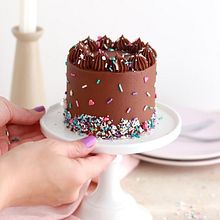 Mini Chocolate Cake. Food Photograph, Food St, and ling project by Whitney DePaoli (Sugar & Sparrow) - 04.17.2024