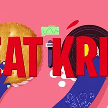 Eat Krit & Repeat. 2D Animation, Character Animation, and Advertising project by Ale Romero - 03.10.2023