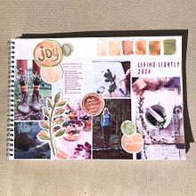 Art Journal Februari 2024. Een project van Sketchbook van Marijke Bongers - 17.04.2024