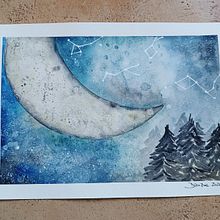 Il mio progetto del corso: Tecniche moderne di acquerello. Un proyecto de Ilustración tradicional, Bellas Artes, Pintura y Pintura a la acuarela de Daniela Zaccheddu - 17.04.2024