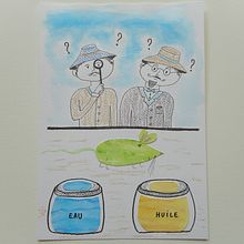 Mon projet du cours : Introduction à l’illustration pour enfants - La comptine "Une souris verte". Traditional illustration, Fine Arts, Painting, Pencil Drawing, Drawing, Watercolor Painting, Children's Illustration, and Narrative project by veronique_lauron - 04.17.2024