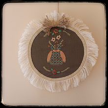 Mi proyecto del curso: Ilustraciones bordadas: de la acuarela al hilo. Een project van Ontwerp van accessoires, Kostuumontwerp, Craft, Borduurwerk, Textiel, Kleurentheorie y Textielontwerp van Cristina P. S. - 17.04.2024