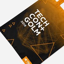 TechCon Engineering Conference 2018. Un projet de Br, ing et identité, Événements, Design graphique , et Signalisation de pwatermelon - 17.04.2024