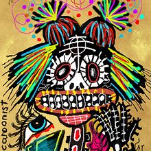 Samo is Dead. Design e Ilustração tradicional projeto de Gina Paola ArtistaSocial - 18.04.2024