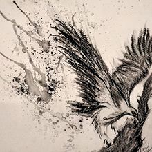 My project for course: Animal Illustration with Charcoal and Ink. Fine Arts, Drawing, Ink Illustration, and Naturalistic Illustration project by Ann Moss - 04.18.2024