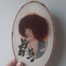 Meu projeto do curso: Criação de retratos bordados com aquarela. Un proyecto de Pintura, Pintura a la acuarela, Bordado y Diseño textil de Camila Olmedo - 18.04.2024