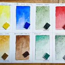 Handmade water colors. Projekt z dziedziny Malowanie akwarelą użytkownika Joerg Fritsch - 18.04.2024