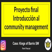 Proyecto final Introducción al community management: Kings of Barrio SW . Iklan proyek oleh Rene Pascual - 04.16.2024