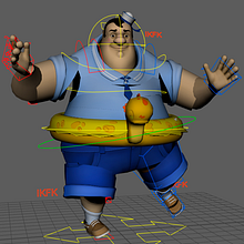 Mi proyecto del curso: Introducción al rigging para animación. Animation, Rigging, and 3D Animation project by vicsalasc76 - 04.11.2024