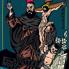 Santo del Giorno. Vector Illustration, and Digital Illustration project by woodcutter Manero - 04.17.2024