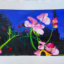 flors- tec. Un progetto di Pittura acrilica di lucibomb - 19.04.2024