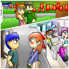 Meu projeto do curso: Mangá para iniciantes: do conceito à criação. Un proyecto de Ilustración tradicional, Cómic, Dibujo, Ilustración digital, Stor, board, Ilustración con tinta, Narrativa y Manga de Ana Clara Araújo Alencar - 19.04.2024