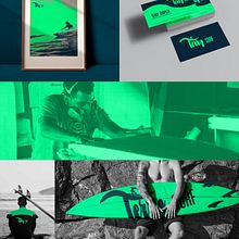 TERRY SURF. Un proyecto de Br, ing e Identidad, Diseño de logotipos, Diseño gráfico, Dirección de arte y Consultoría creativa de David R. Rois Mendoza - 19.04.2024