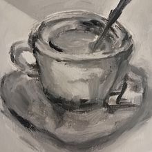 My project for course: Oil Painting for Beginners. Un projet de Beaux Arts, Peinture , et Peinture à l'huile de Irene - 20.04.2024