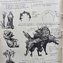 Project for Daily Sketching course. Traditional illustration project by Thomas Biedermann - 04.20.2024