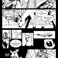 Meu projeto do curso: Morgan e a Caça. Projekt z dziedziny Trad, c, jna ilustracja, Komiks, R, sunek ołówkiem,  R i sunek użytkownika Guilherme Cancian - 19.04.2024