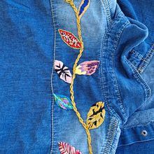 Mon projet du cours : Broderie créative : la révolution à base de points. Een project van  Creativiteit, Borduurwerk y Textielontwerp van aleolubijoux - 21.04.2024