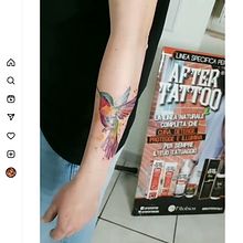 Il mio progetto del corso: Tatuaggio realistico a colori  . Design tatuaj de Lucia Losciale - 04.16.2024