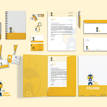 Brand Identity Development for "The Light House" - Guiding Individuals Towards Growth. Design, Br, ing e Identidade, Design gráfico, e Design de logotipo projeto de Ankit Sikder - 03.04.2023