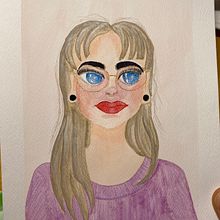 Fan art style - Ana Ilustra. Fine Arts project by Karo - 04.21.2024