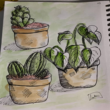 Mi proyecto del curso: Sketching diario como inspiración creativa. Un progetto di Illustrazione tradizionale, Bozzetti, Creatività, Disegno e Sketchbook di Alexandra Silverio - 22.04.2024