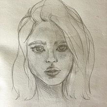 My project for course: Portrait Sketchbooking: Explore the Human Face. Sketching, Drawing, Portrait Drawing, Artistic Drawing, and Sketchbook project by Dorottya Vs - 04.22.2024