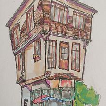 Mi proyecto del curso: Dibujo arquitectónico expresivo con marcadores de colores. Projekt z dziedziny Sketching,  R, sunek,  R, sunek architektoniczn, Sketchbook,  R i sunek atramentem użytkownika fjbarroso - 21.04.2024