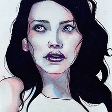 Mon projet du cours : Portrait artistique à l’aquarelle. Fine Arts, Painting, Watercolor Painting, and Portrait Drawing project by Marie-Laurence Marchetto - 04.22.2024