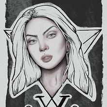 The Sigil. Digital Illustration, and Portrait Drawing project by Rita Freitas - 04.22.2024