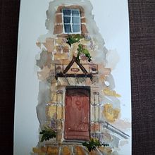 Mon projet du cours : Croquis créatifs à l'aquarelle pour débutants. Traditional illustration, Sketching, Creativit, Drawing, and Sketchbook project by burnichonmarielaure - 04.23.2024