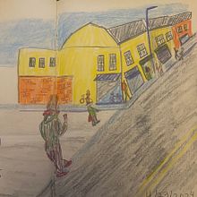 My project for course: Sketchbook Illustration with Colored Pencils. Traditional illustration, Fine Arts, Sketching, Pencil Drawing, Drawing, Artistic Drawing, and Sketchbook project by Patty Habegger - 04.21.2024