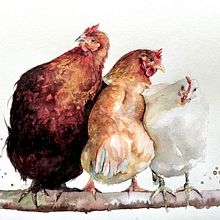 Join me for an Instagram live feed 25th April 18:30 GMT. Watercolor Painting project by Sarah Stokes - 04.21.2024