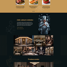 Mi proyecto del curso: Diseño web sin código con Elementor y Wordpress. Pagina web para restaurante . Un progetto di Web design, Gestione di un portfolio, Progettazione di applicazioni e Design di prodotti digitali di emanuelcastillap - 23.04.2024