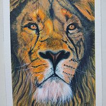 León . Watercolor Painting project by Maite Dalmau - 04.24.2024